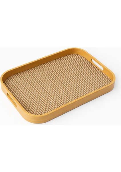 Bambu Dikdörtgen Tepsi 46cm x 33cm x 5cm