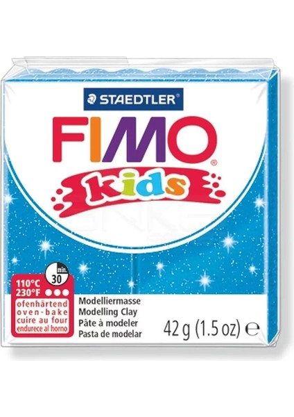 Kids Polimer Kil 42G NO:312 Yaldızlı Mavi