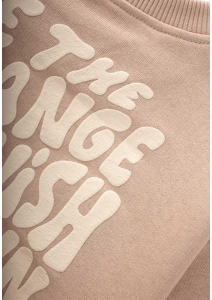 Sweatshirt Takım 1-8 Yaş Bej modelleri