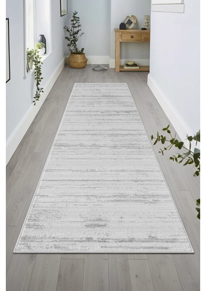 Fiona Gri Polıp -Çökme Polyester Halı.