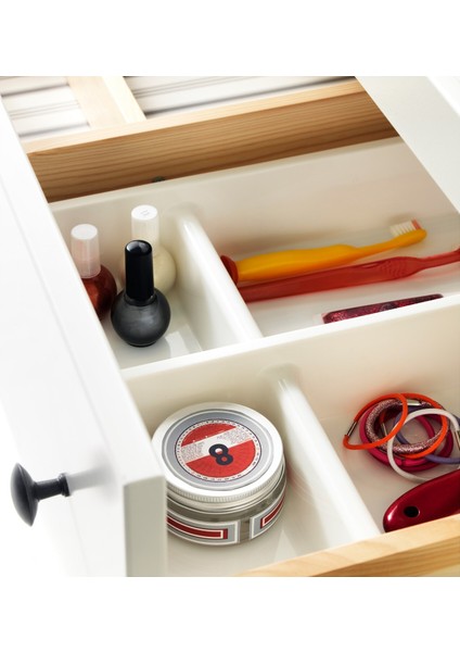 Bıllıngen Beyaz Bölmeli Düzenleyici Polipropilen Plastik 33x17 cm Mutfak Kullanımı İçin fırsatları