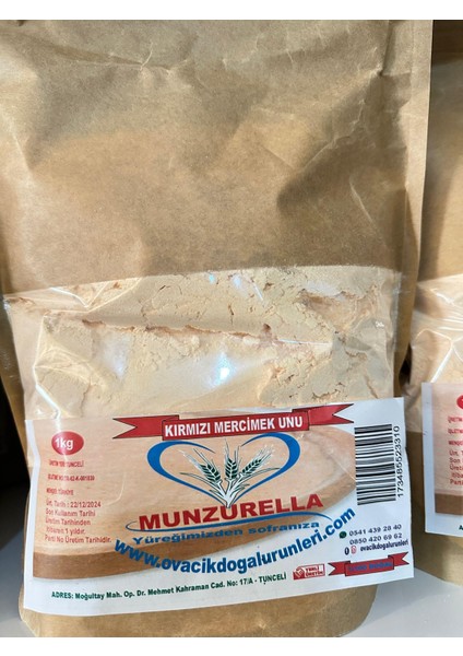 Kırmızı Mercimek Unu 1 kg