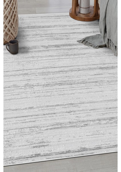 Fiona Gri Polıp -Çökme Polyester Halı. modelleri