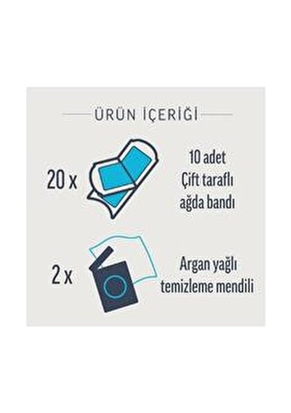 Professional Badem Yağlı Ağda Bantları 20 Adet Hassas Ciltler için 28 Gün Pürüzsüzlük fiyatları