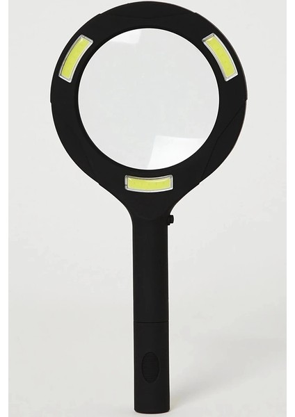 3 Ledli Işıklı El Büyüteci 250 Lümen Beyaz Işık Büyüteç 3x Zoom Tamirci Büyüteç WT374 indirimleri