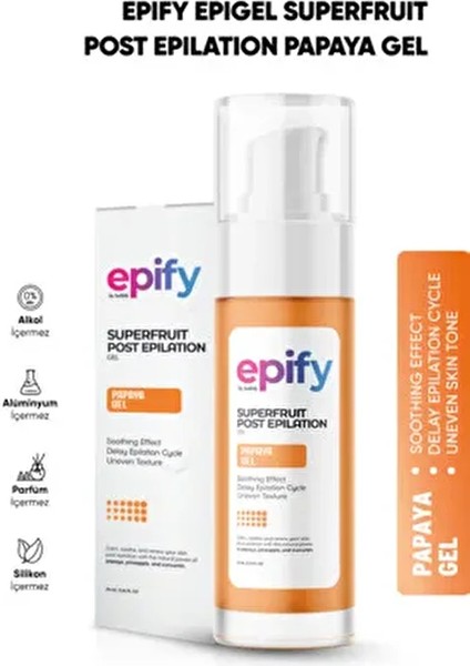 Tüy Azaltıcı Papaya Sütü 150 ml Hassas Ciltler için Derinlemesine Nüfuz Eden Formül