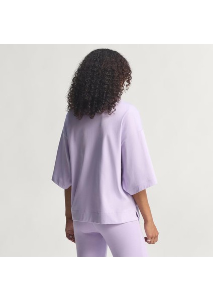 Kadın Mor T-shirt W ALL SZN SL T JW5069 fiyatları