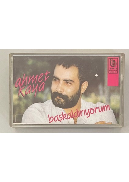 Ahmet Kaya Başkaldırıyorum Kaset (Orijnal Dönem Baskı Kaset)