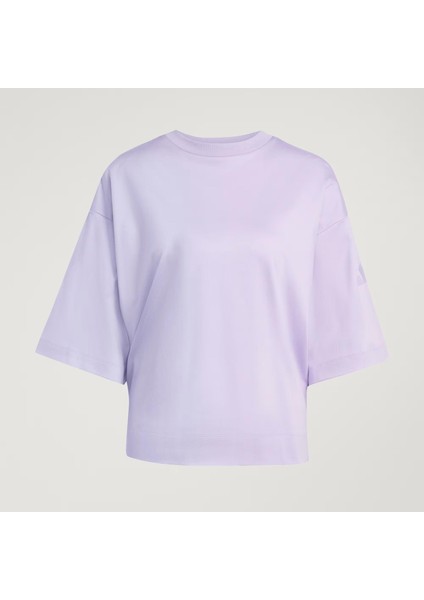 Kadın Mor T-shirt W ALL SZN SL T JW5069