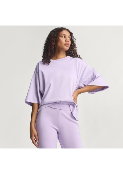 Kadın Mor T-shirt W ALL SZN SL T JW5069