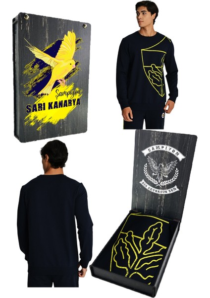 Erkek Tribün Uv Baskılı All Over Baskı Sweat