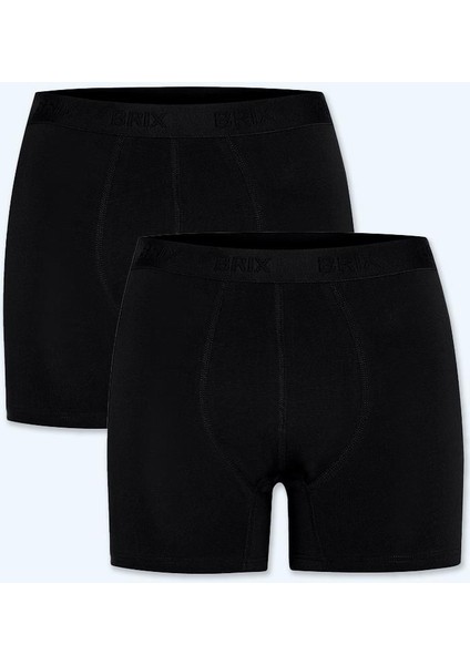 Erkek Modal Ikili Boxer Siyah Renk fiyatları