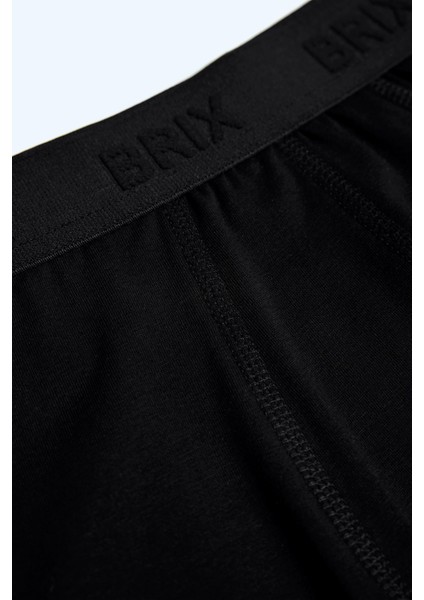Erkek Modal Ikili Boxer Siyah Renk modelleri