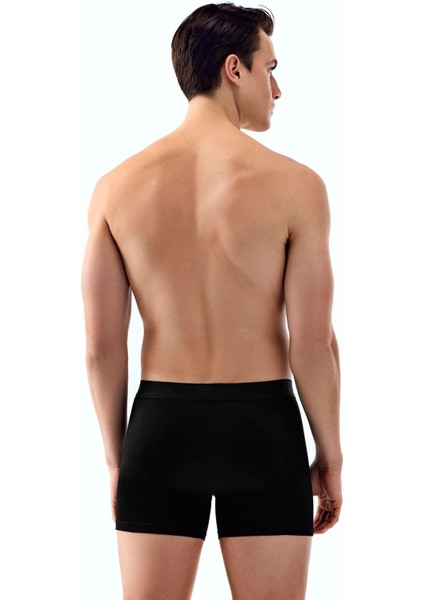 Erkek Modal Ikili Boxer Siyah Renk indirimleri