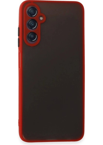 Samsung Galaxy A05S Kılıf Montreal Silikon Kapak - KIRMIZI-(5796)
