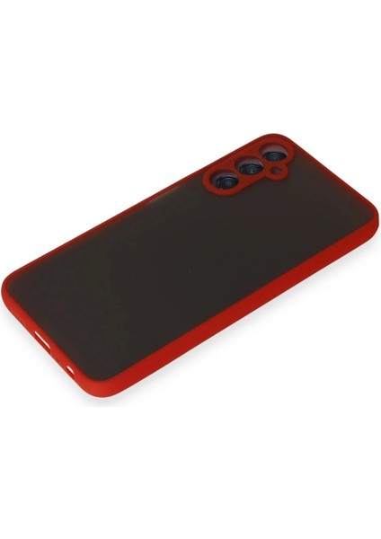 Samsung Galaxy A05S Kılıf Montreal Silikon Kapak - KIRMIZI-(5796) fiyatları