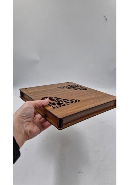 Ahşap Dekoratif Kutu No2 25 cm x 25 cm x 3 cm fırsatları