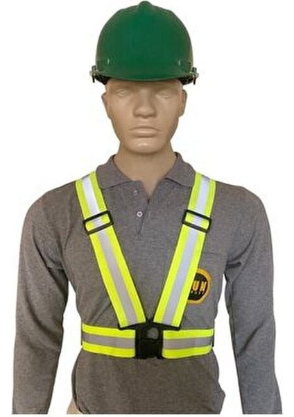 Yüksek Görünürlüklü Reflektörlü Ayarlanabilir İkaz Yeleği Tüm Hava Koşullarında Kullanım İçin indirimleri