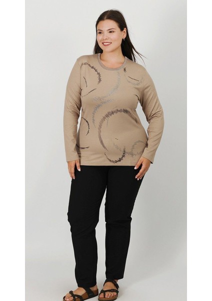 Baskılı Penye Bluz 101 fiyatları