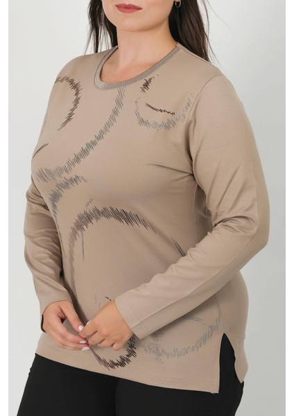 Baskılı Penye Bluz 101 fırsatları