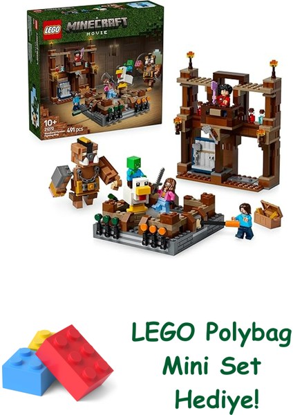 Minecraft Orman Malikanesi Dövüş Ringi 21272 + Polybag