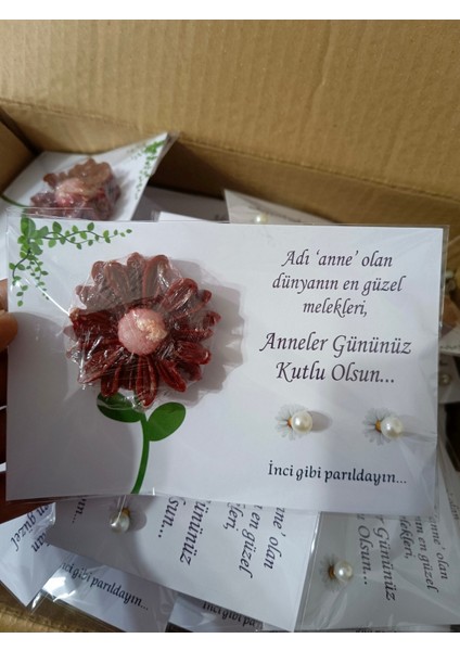 10ADET Anneler Günü Hediyesi Inci Küpe ve Mum fiyatları