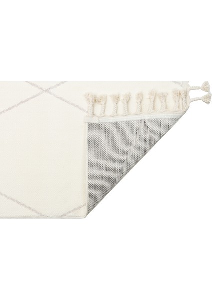 Urban URB 03 Beyaz - Etnik Desenli Polyester Halı Yumuşak Doku, Toz ve Hav Vermeyen Modern Tasarım modelleri