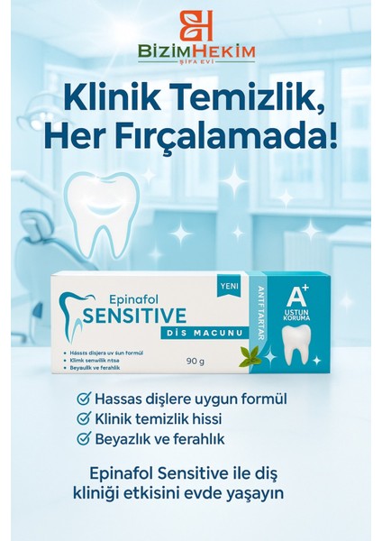 Hassas Dişler Için Anti-Tartar & Üstün Koruma Diş Macunu 90G