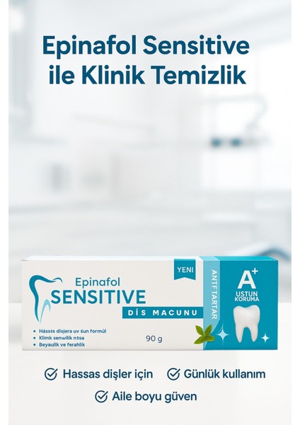 Hassas Dişler Için Anti-Tartar & Üstün Koruma Diş Macunu 90G indirimleri