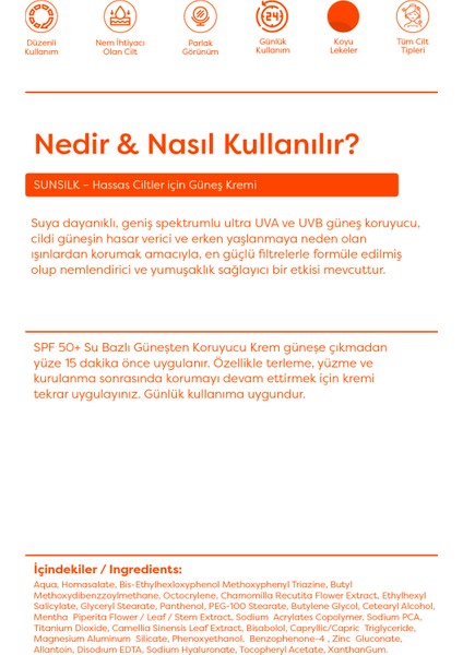 Dermobliss Sunslık Hassas Ciltler Için Güneş Kremi 100 ml fırsatları
