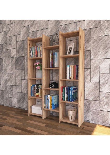 %100MDF Fix Kitaplık