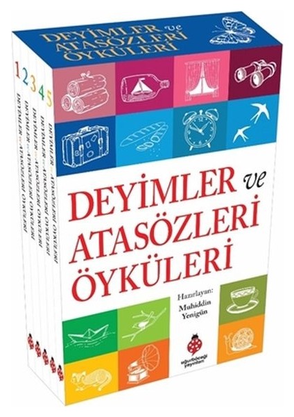 Deyimler ve Atasözleri Öyküleri Seti (5 Kitap)