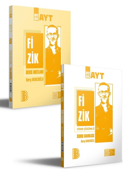 2026 Benim Hocam Ayt Fizik Ders Notları ve Video Çözümlü Soru Ban