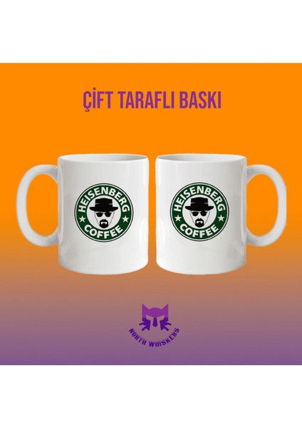 Heisenberg Coffee Baskılı Kupa Bardak Breaking Bad Hediyelik fiyatları