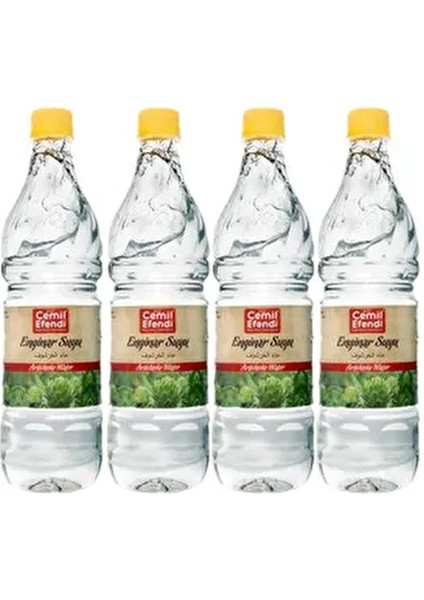 Enginar Suyu 4 Litre %100 Doğal Organik 4x1 Litre