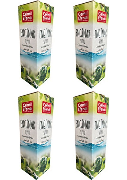 Enginar Suyu 4 Litre %100 Doğal Organik 4x1 Litre fiyatları