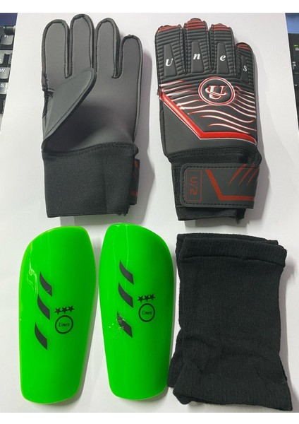 5 No Futbol Topu, Kaleci Eldiveni ve Tekmelik 3'lü Set + Pompa Hediyeli fiyatları