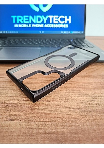 Samsung Galaxy S22 Ultra Yüksek Kalite Magsafe Şarj Özellikli Kamera Koruma Çıkıntılı Esnek Kılıf indirimleri