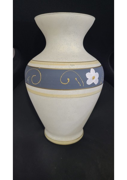 Cam Italyan El Yapım Vazo Büyük 33CM 1 Adet