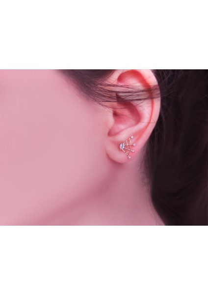 Pırlanta Delta Rosso Küpe 0402E0026 fiyatları