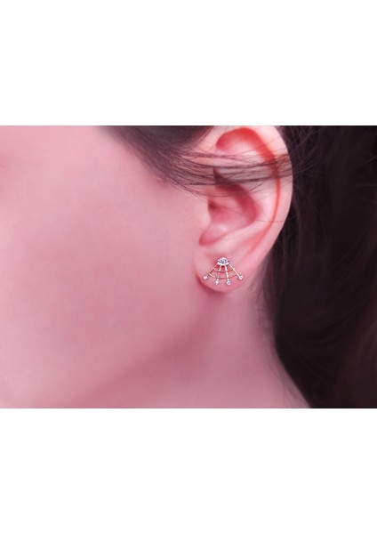 Pırlanta Delta Rosso Küpe 0402E0026 modelleri