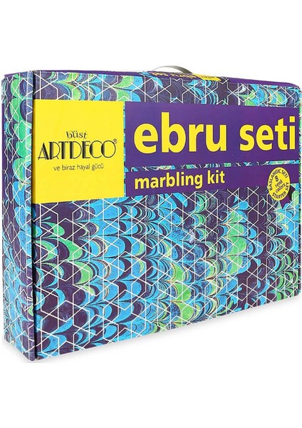 Ebru Boyama Seti Çantalı 8 Li Es-8