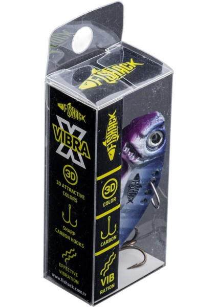 Vibrasyon Yem - Lrf/spin Jig - Fishack Vibrax - 15G 55MM - Electric Sunset - Uv Boyalı fırsatları