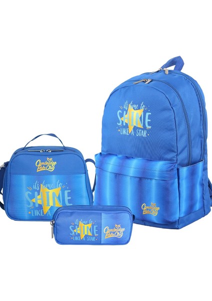 Polo Club Star Çift Ana Bölmeli Unisex Çocuk Ilkokul Çanta Set