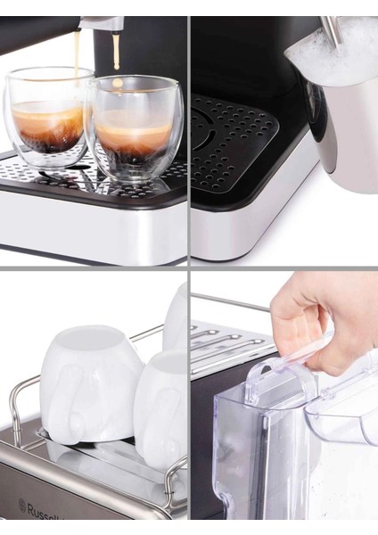 26452-56/RH Distinctions Süt Köpürtme&ısıtma Fincan Isıtma Espresso Makinesi -Titanyum fiyatları