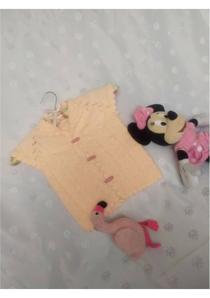 Kız Bebek Yelek Somon-Yavruağzı