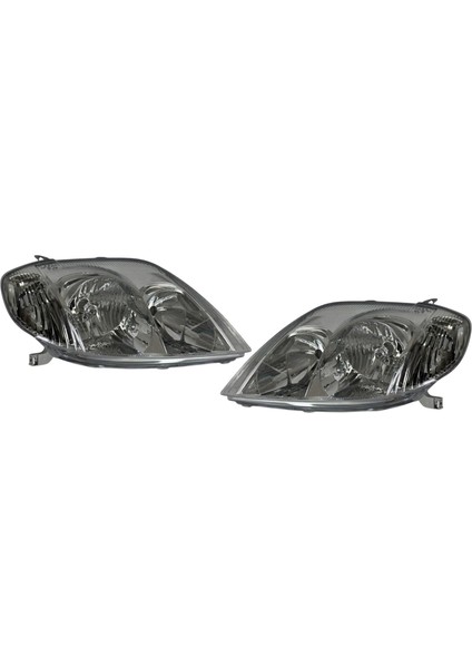 Far Takım Sağ + Sol Toyota Corolla 2002-2006 | Elektrikli Motorlu