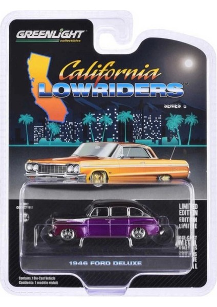 Nessiworld Greenlight 1/64 California Lowriders Series 6- 1946 Fordor Super Deluxe fırsatları