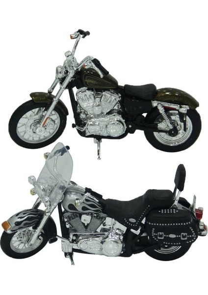 Nessiworld 1:18 Harley-Davidson Motorsiklet