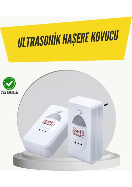 Ultrasonik Haşere Kovucu Cihaz 150 M2 Etki Alanı